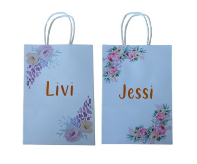 Custom Paper Bag with handles