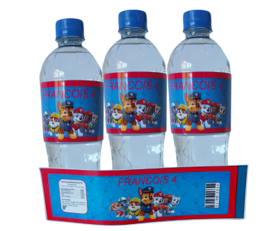 Custom Water bottle labels